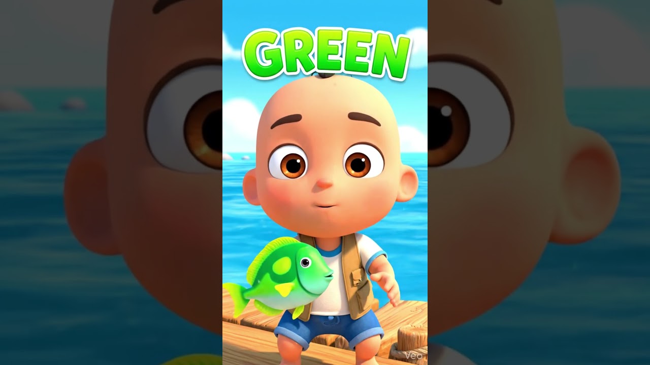 Color song part   | Kids song & Nursery Rhymes | Fishing version | Cartoon  #cartoon #kidssongs