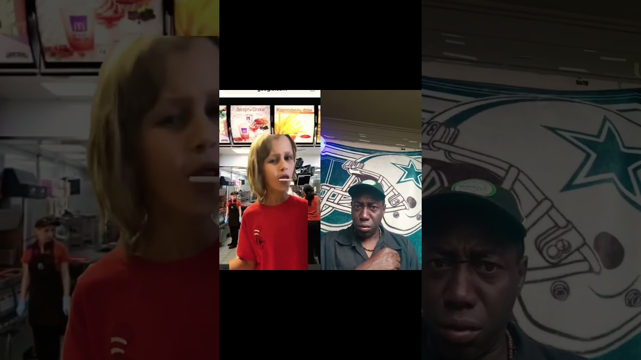 welcome to McDonald's who she talking to #viral