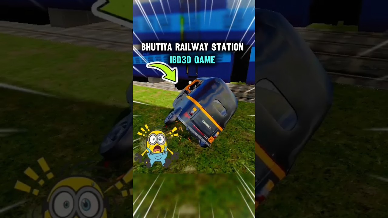 GHOST RAILWAY STATION IN IBD3D GAME 🤯|| Indian bike driving 3d game #gta #viral #shorts