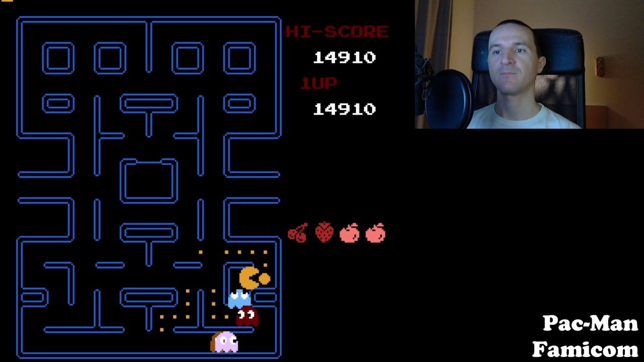 Pac-Man. Famicom. Геймплей