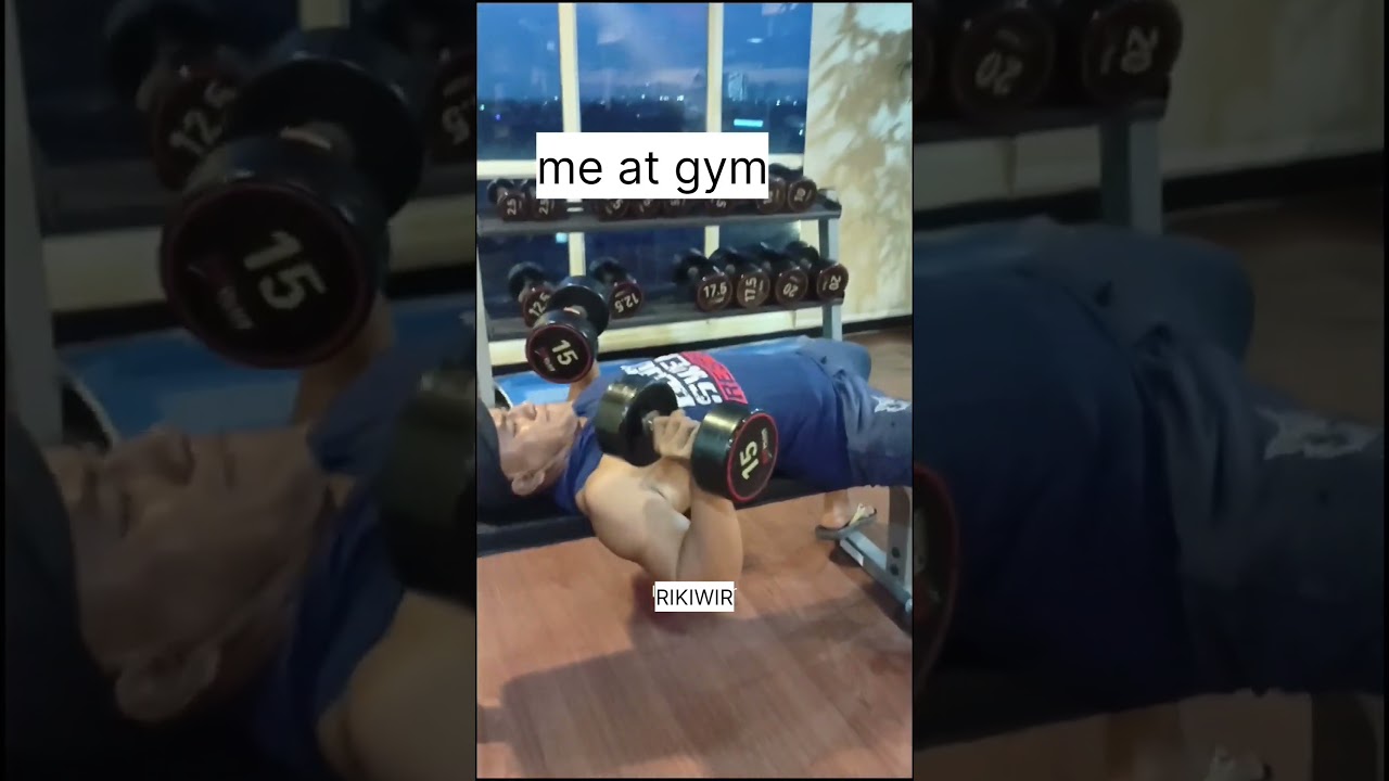 Beda lokasi beda cara #gym #bodybuilder #lakiberotot #fitness #workout
