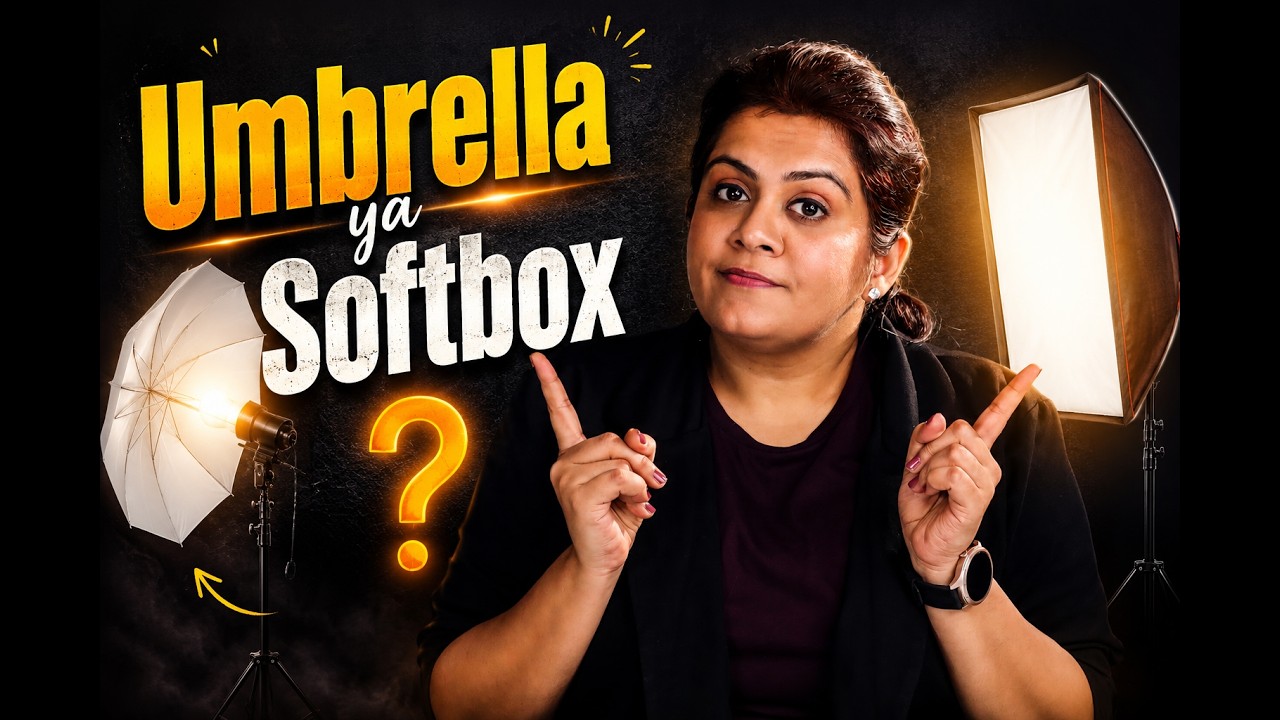 Softbox ya Umbrella ? | Har Wedding Photographer Ko Yeh Difference Pata Hona Chahiye!
