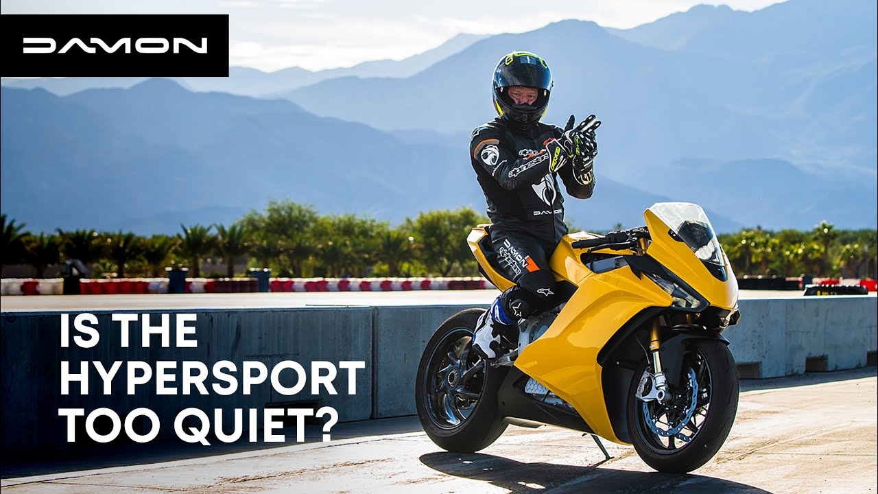 Is The 100% Electric Damon HyperSport Too Quiet?
