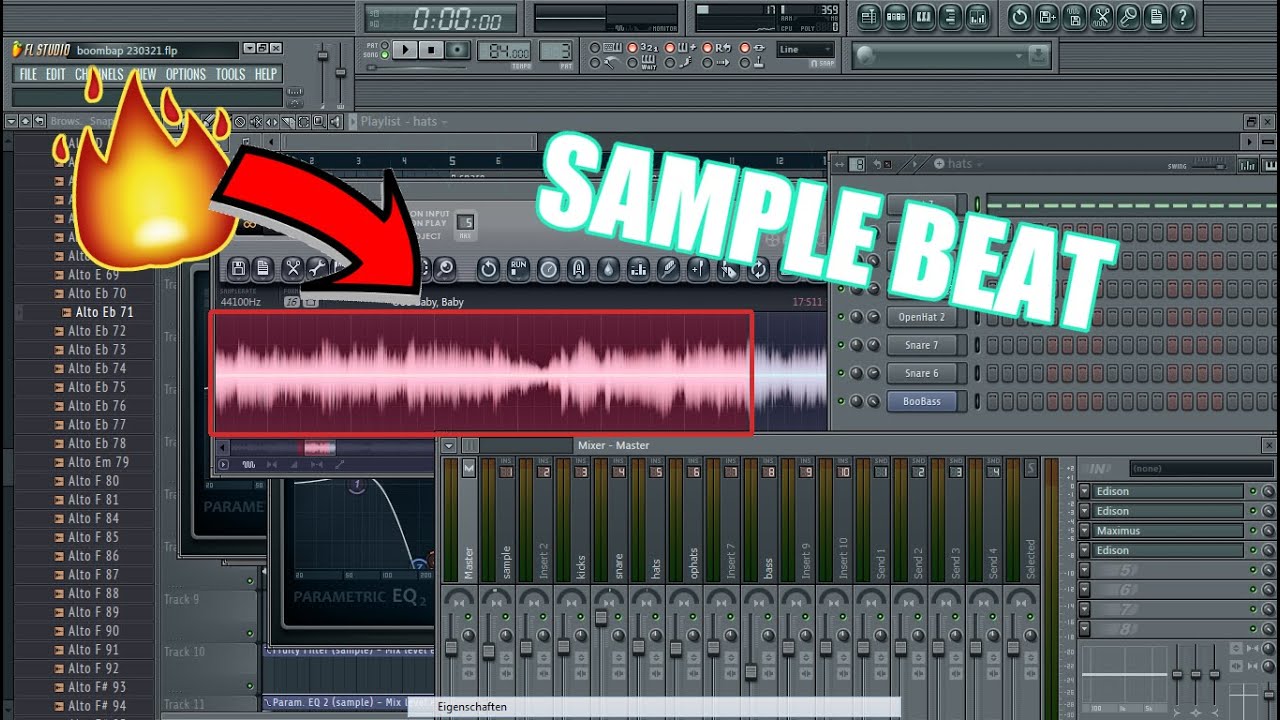 (free) How to make BOOM BAP in FL Studio | Making a sample boom bap beat