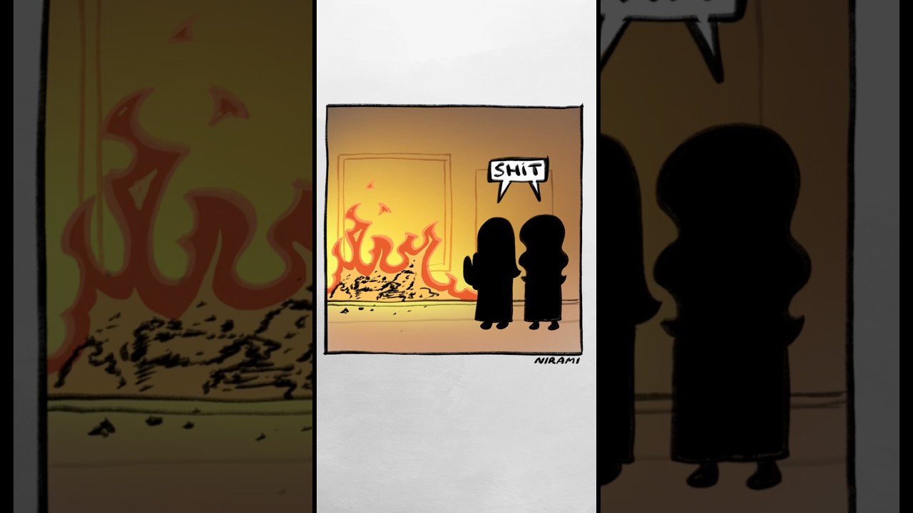 Burnt trash @Msxmola #comics