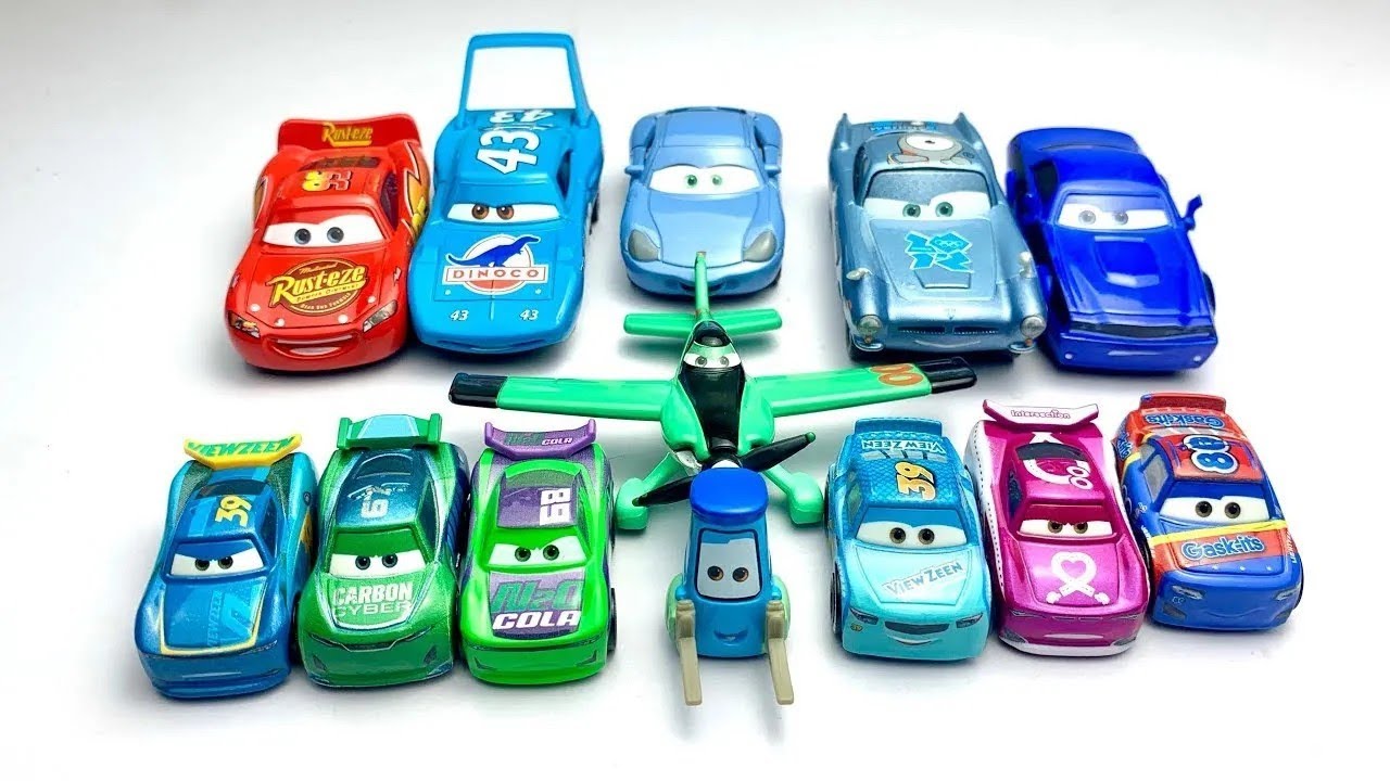 Disney Pixar Cars Lot Review and Unboxing | Full Lightning Mcqueen | ASMR Collection Cars #11