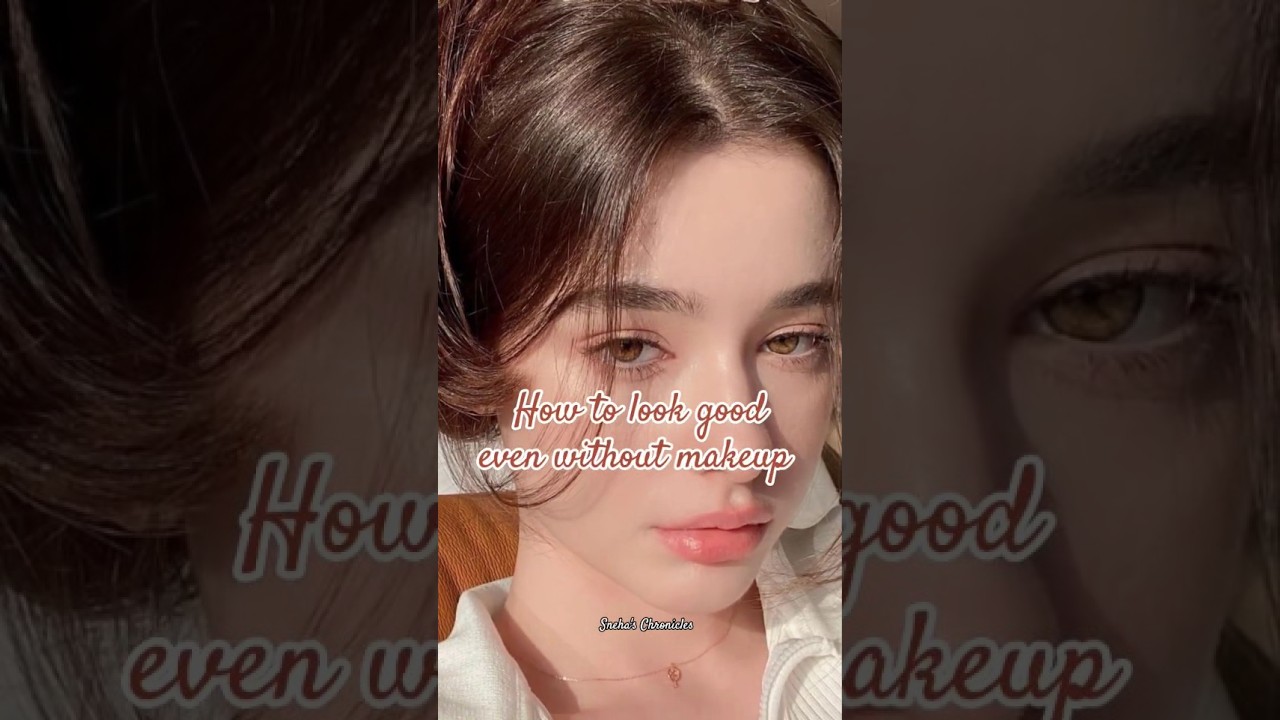 How to look good even without makeup #makeup #facemask #skincare #korean #aesthetic #shorts