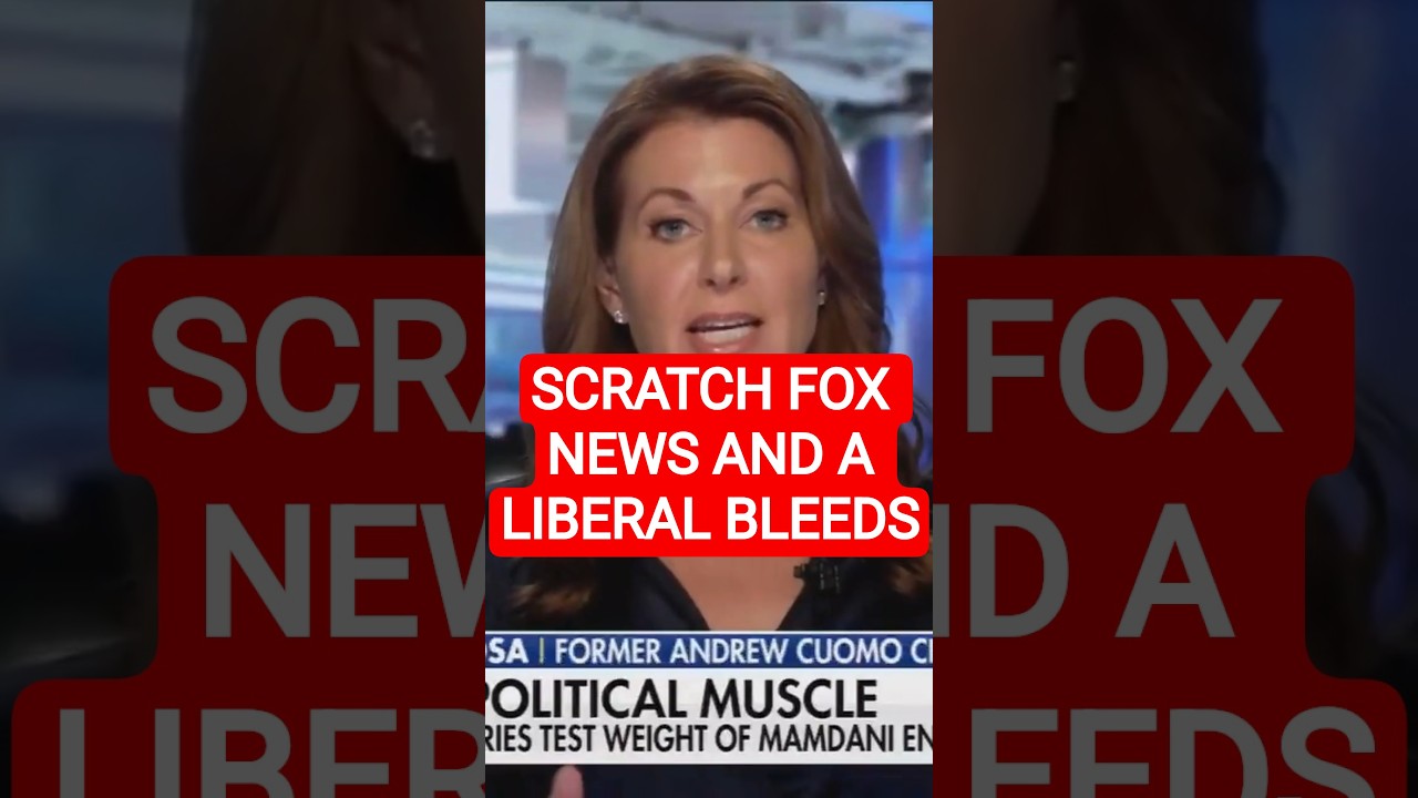 SCRATCH Fox News and a liberal bleeds  #politics #commentary