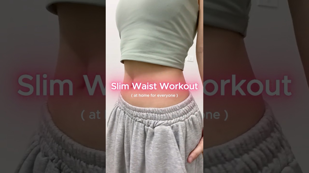 Slim Waist Workout at Home #shorts #workout #homeworkout #pilates #absworkout #fitness