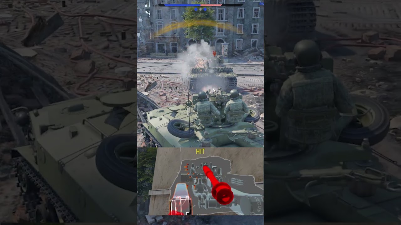 Tiger Didn't Need Hair☠️✂️ #warthunder #gaming