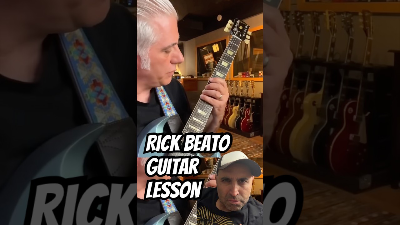 Rick Beato Guitar Lesson #guitar #guitarlesson #guitarsolo #blues #fender #strat #reaction