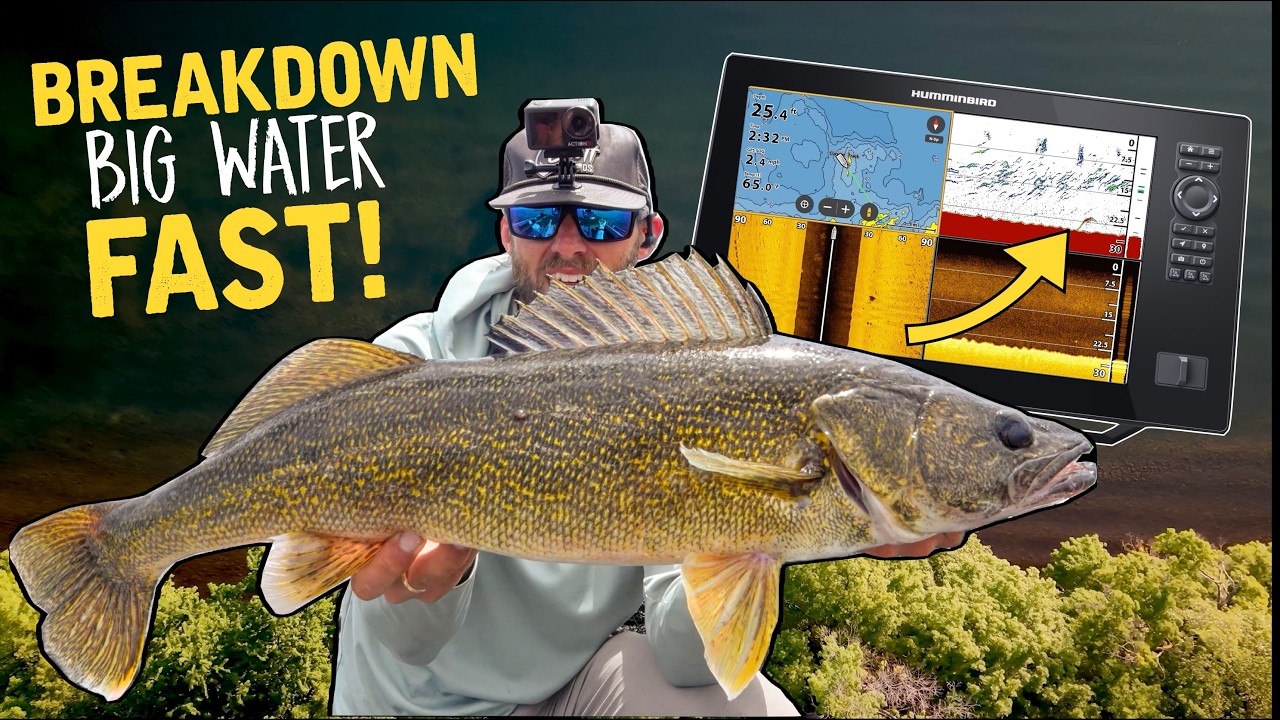 How to BREAKDOWN Water Fishing for TROPHY Walleyes! Pre-Fishing BIG TOURNAMENT!