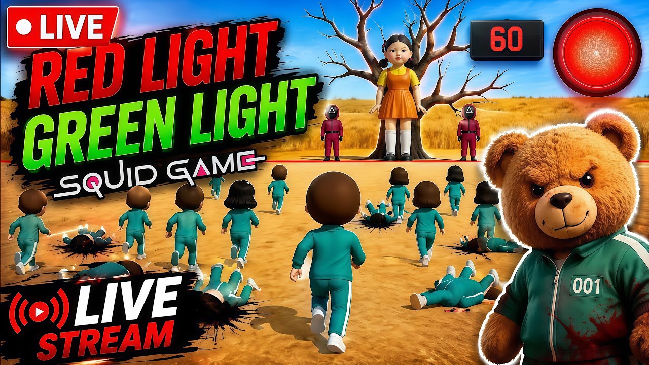 Scary Squid Game 3D Is Live | Swagat Gaming Is Live