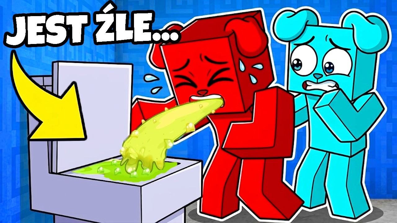 PIMPEK JEST ZATRUTY w Minecraft! ☠️🧪