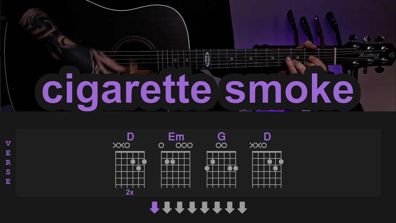 cigarette smoke - Olivia Rodrigo | Guitar Lesson/Tutorial with Chords/Tabs and Lyrics