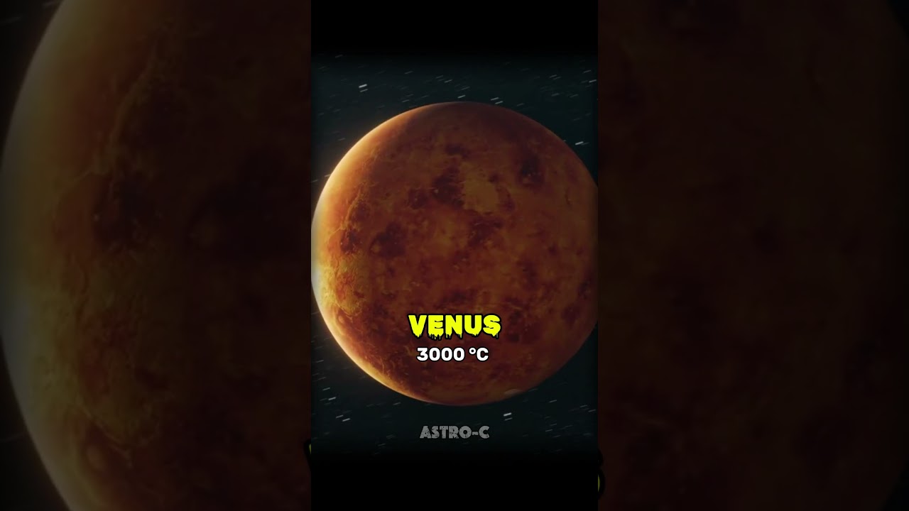 Planet's Core Temperatures 💀🤫#Space #Universe #Astronomy #Earth #Sun