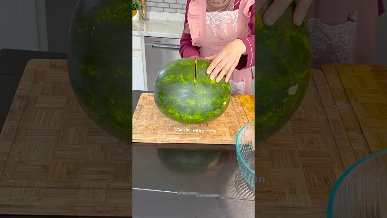 Let’s Cut Watermelon in different ways #cookingwithpassion #minivlog #viralvideo