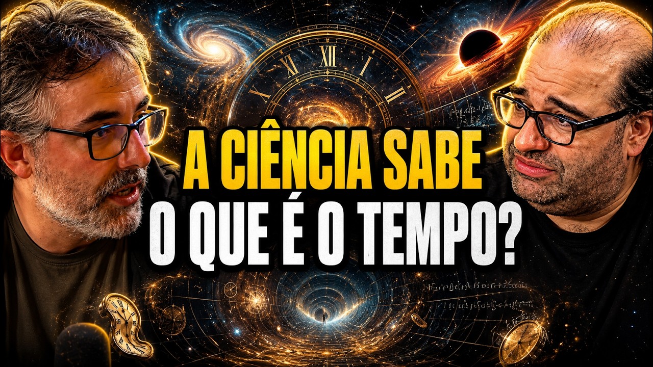 A CIÊNCIA SABE O QUE É O TEMPO? | Sérgio Sacani e César Lenzi