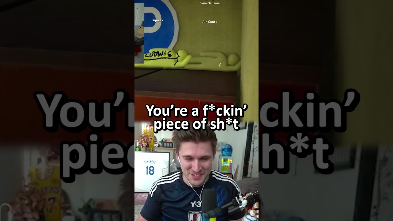 He won’t let me have any fun…