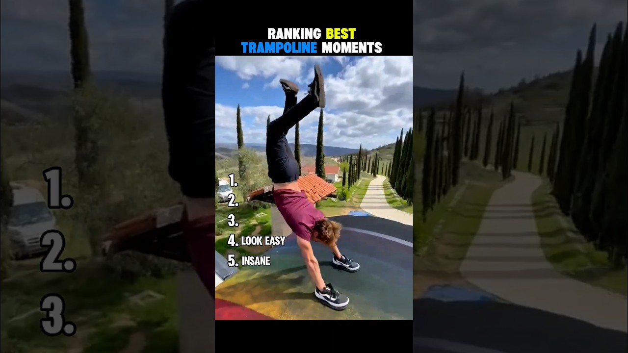RANKING THE BEST TRAMPOLINE PARK MOMENTS 💀 #usa