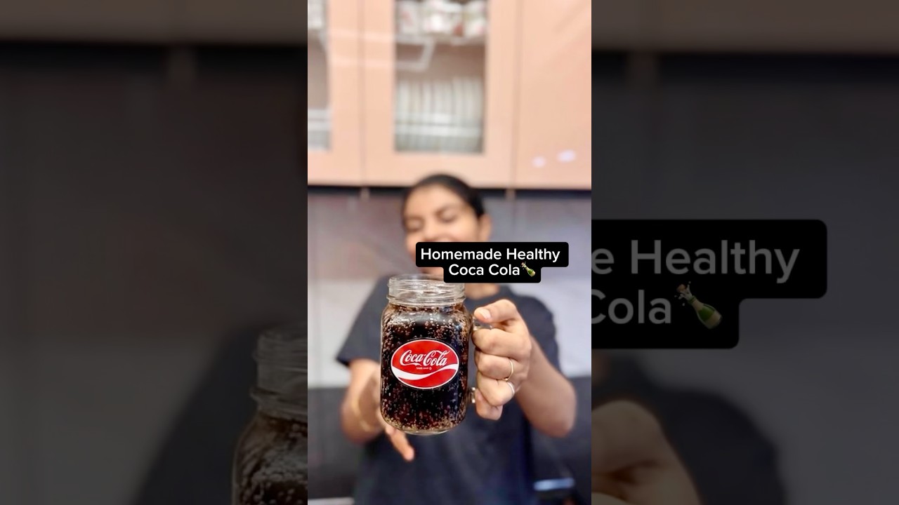 Homemade Coca-Cola 🍾🤩|#shorts