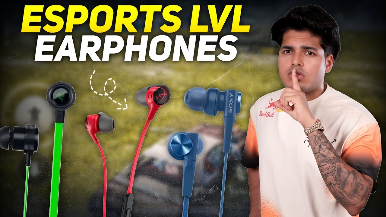 Gaming Earphones Used By eSports Players 🔥 Best Type C/3.5mm Earphones For Bgmi Gaming 