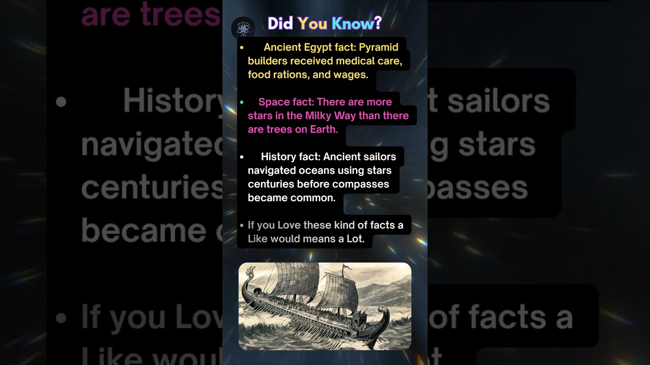 3 Incredible Facts About Space & Ancient History #facts