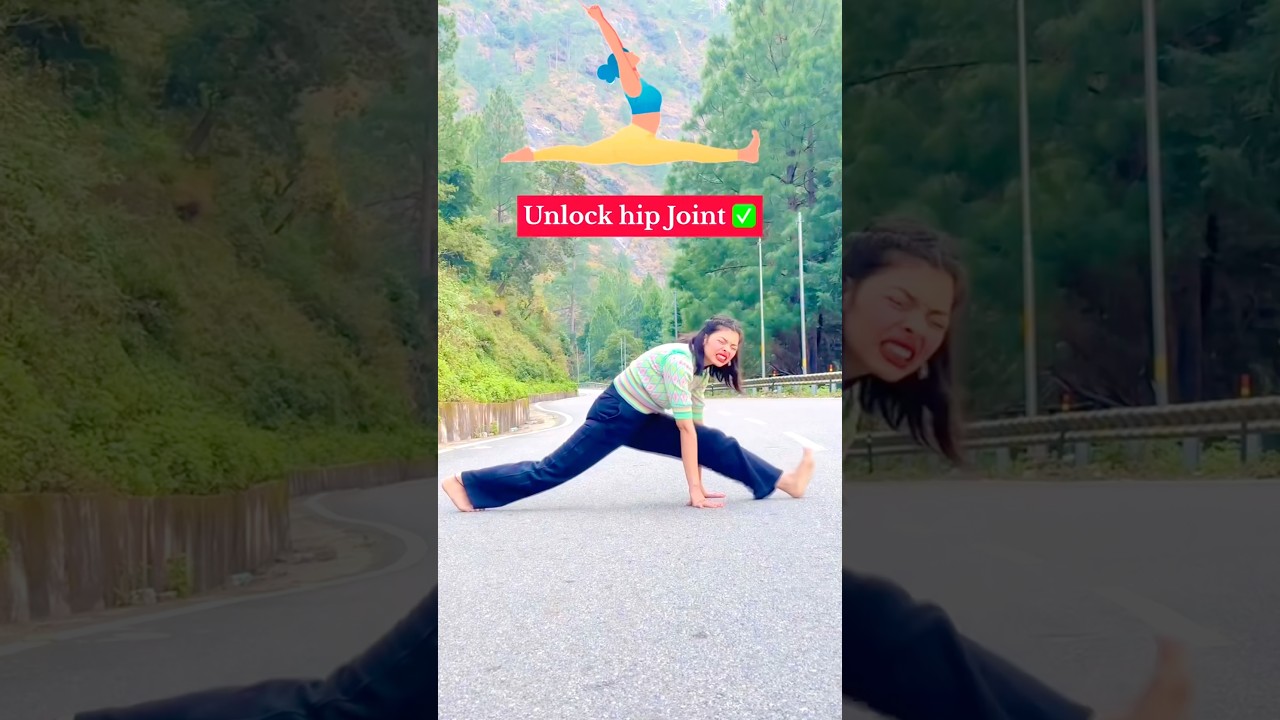 Try this steps easy split 😯 #shorts #motivational #yoga