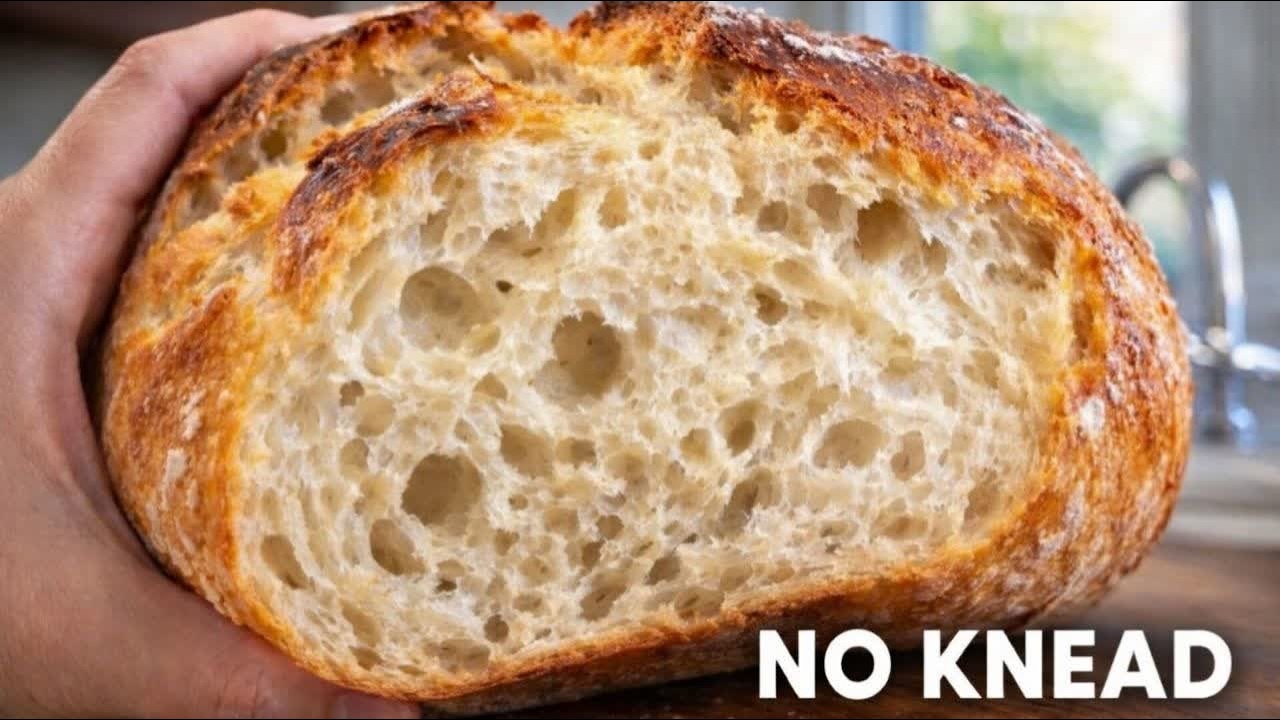 I make Oat Bread at home every day! No oven, No knead! Homemade bread