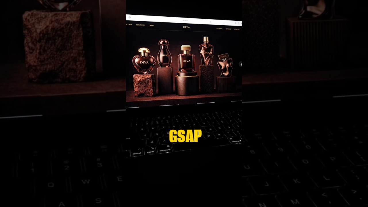 GSAP by the way...... #programming #uiux #animation