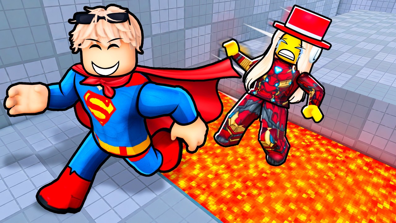 ROBLOX SUPERHELDEN ESCAPE..