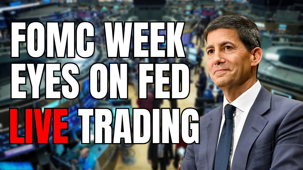 FOMC WEEK - LIVE TRADING OIL SPCX BITCOIN GOLD