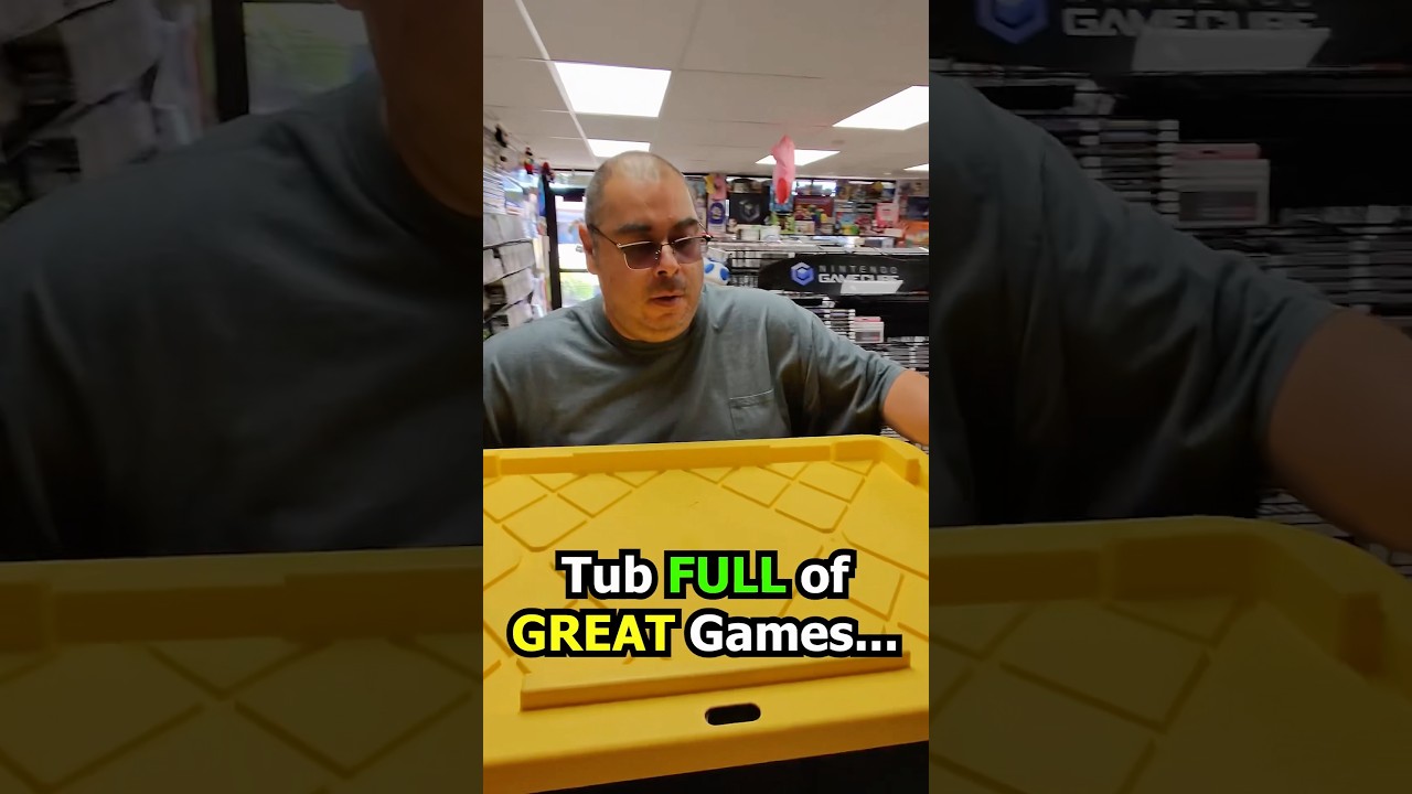 What Was in the Tub SHOCKED Me…👀 #videogames #retrogaming #fyp