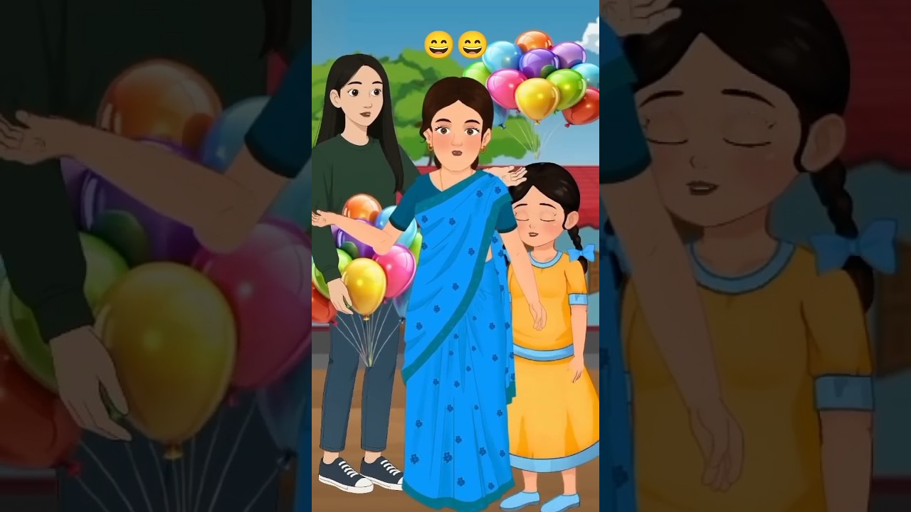 দিদি,দিদি, আমাকে একটা বেলুন দে #funny #reels #shorts #কার্টুন #animatedcartoon #animation #cartoon