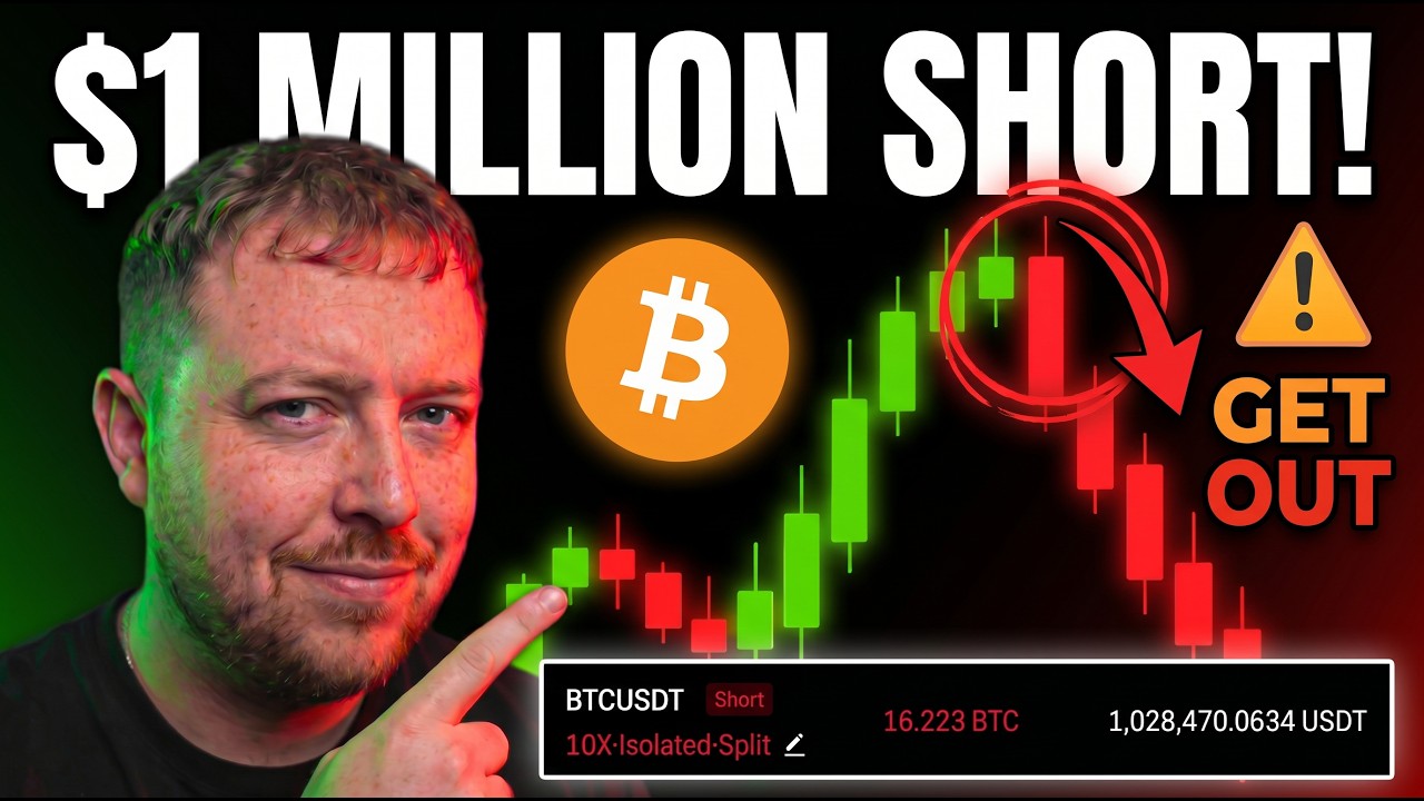 BITCOIN: IT'S SO OBVIOUS!!!! I'M $1 MILLION SHORT NOW!!!