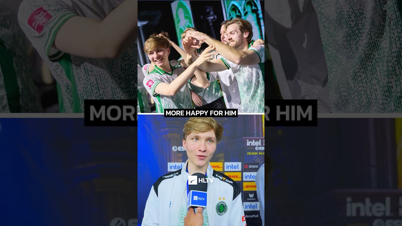 m0NESY is happy his friend won a Major 💚