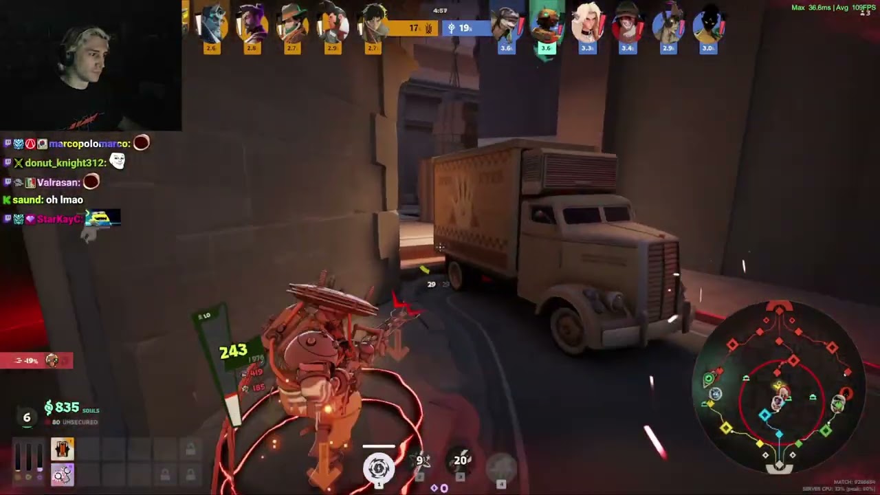 xQc Plays DEADLOCK with Friends!