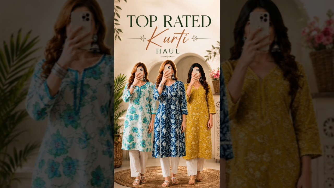 TOP RATED KURTI HAUL 😍✨ Affordable pintersty kurti #shorts #kurti #viralshorts #fashion #ytshorts