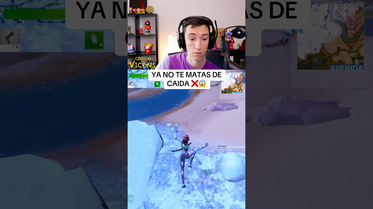 YA NO TE MATAS DE CAIDA EN FORTNITE ❌😱