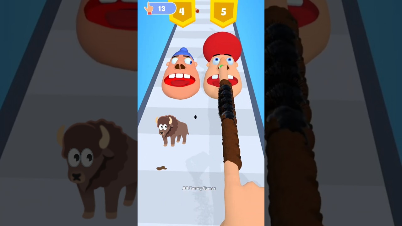 Finger Runner 🤪 All Funny Games game