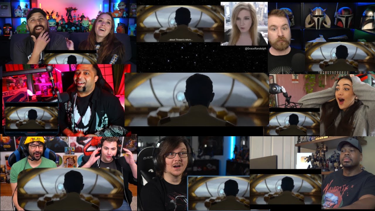 AHSOKA Teaser Trailer Reaction Mashup - Disney+