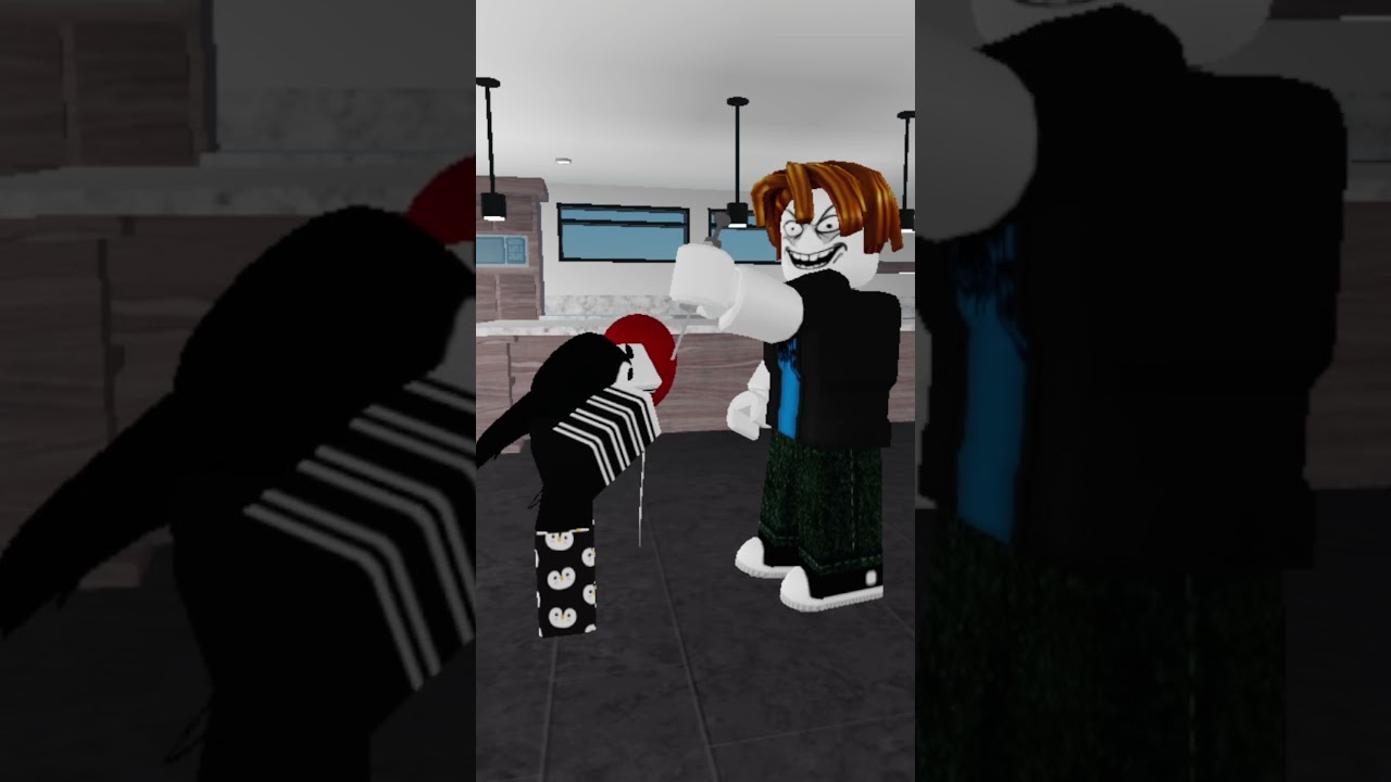 Bacon Hair and Someone Else's Child with balloons  in Roblox #robloxanimation #usa