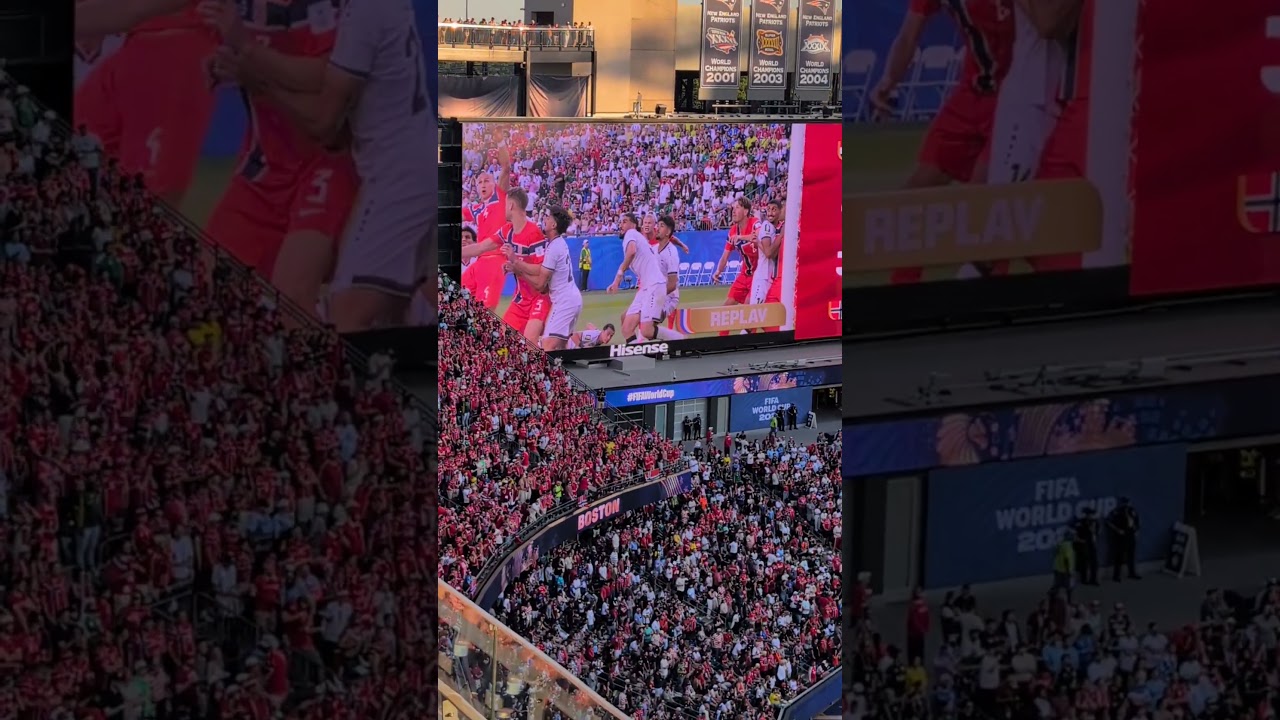 Beautiful header! #norway vs #iraq #worldcup #boston