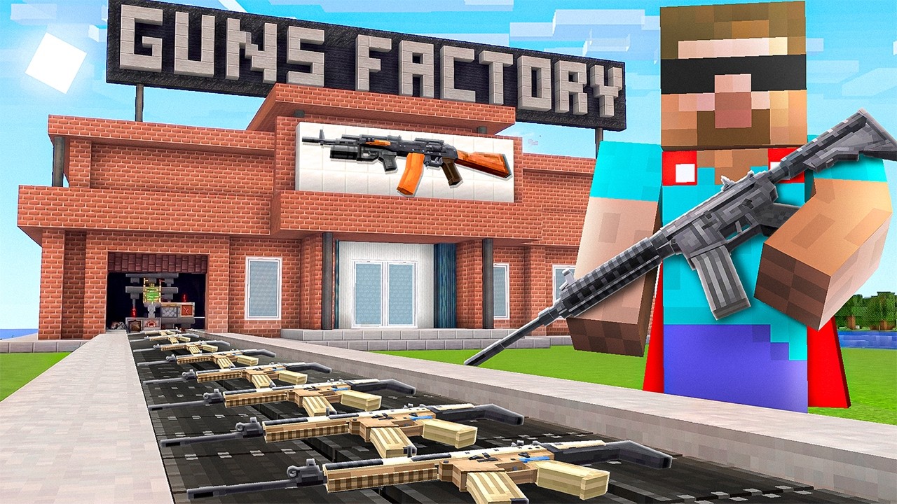 I Opened a GUN SHOP in Minecraft!