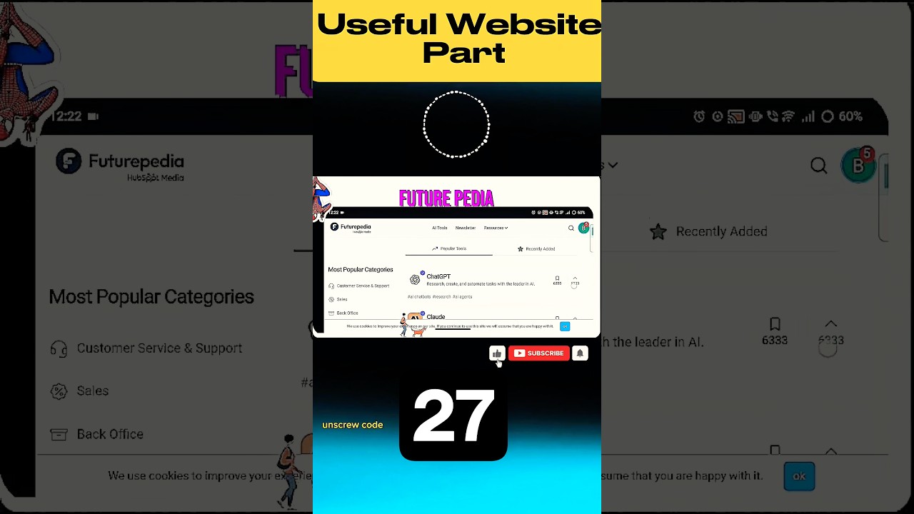 useful website part 27🔥.#shorts #aiwebsites #aivideo #aivideogeneratorfree #usefulwebsites