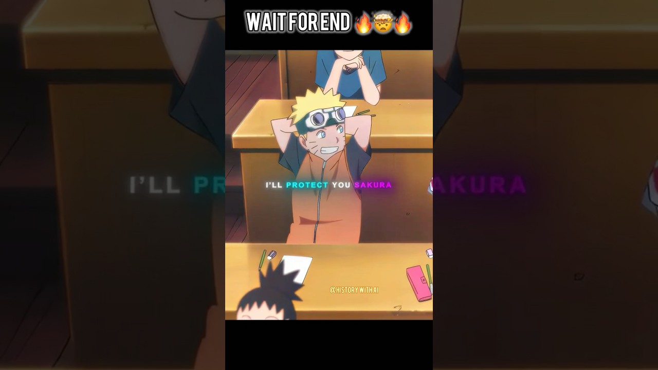 Naruto  🔥🤯🔥 #anime #demonslayer #animeedit #historywithai #trending