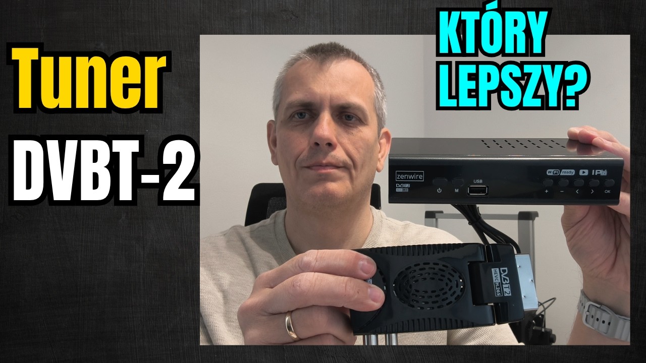 Twój stary telewizor odzyska życie! 🚀 Test tanich tunerów DVB-T2 HEVC - Zenwire 001 & Zenwire 002