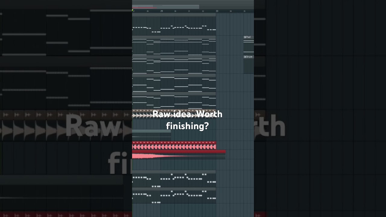 Should I finish this  or scrap it? 🤔 #edm #progressivehouse #musicproducer #flstudio #newmusic