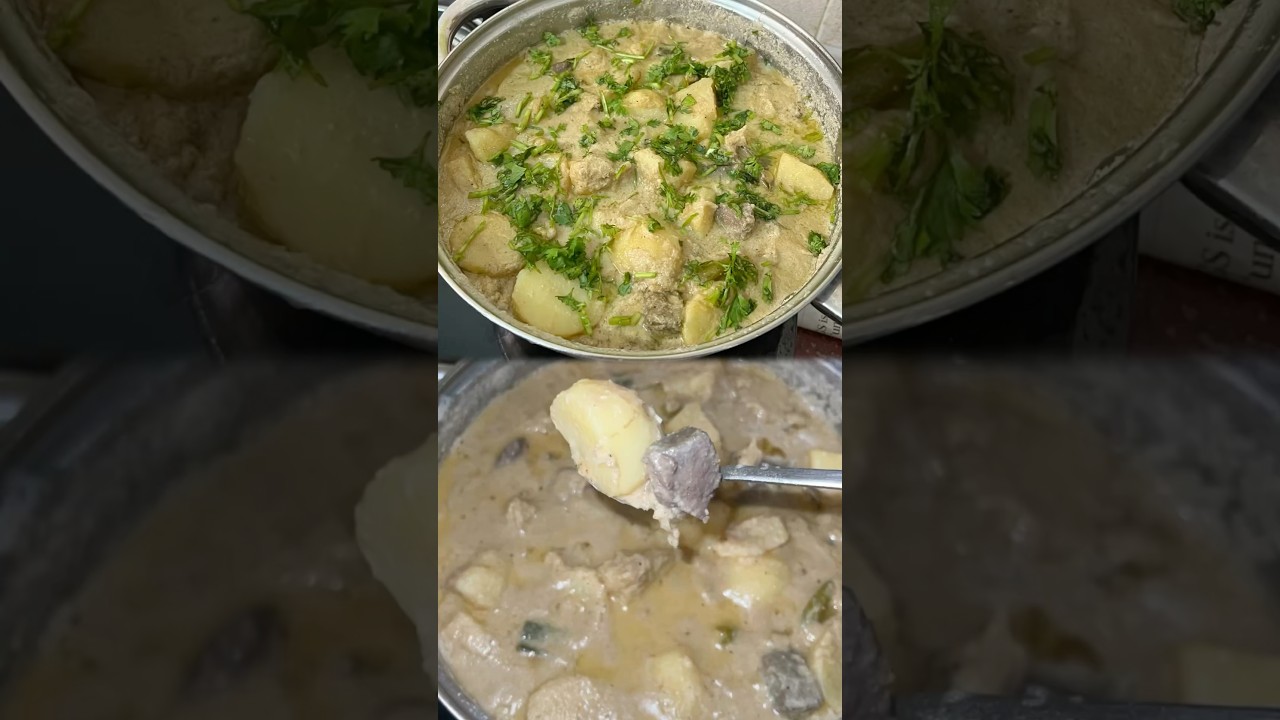 💢Potato களியா🤩#mrmohamed #food #cooking #foodie #mutton #mutton #muttonliver #liverrecipe #shorts