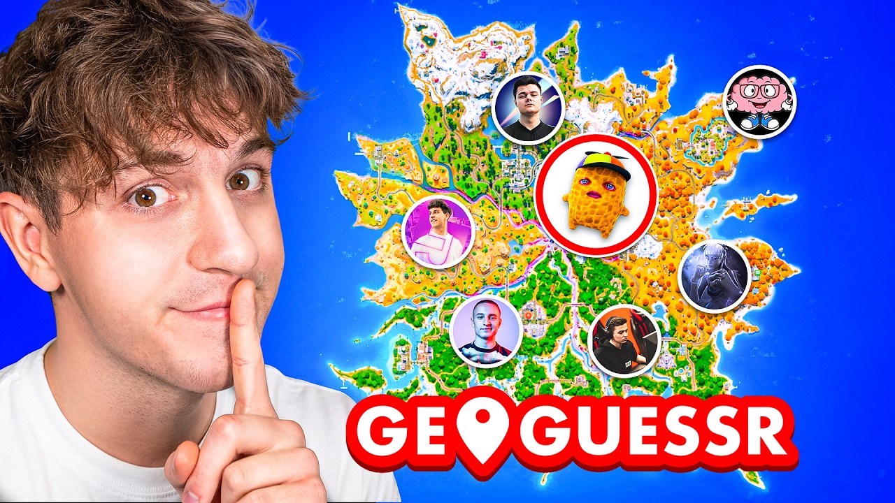 GEOGUESSR na NOWEJ MAPIE w Fortnite